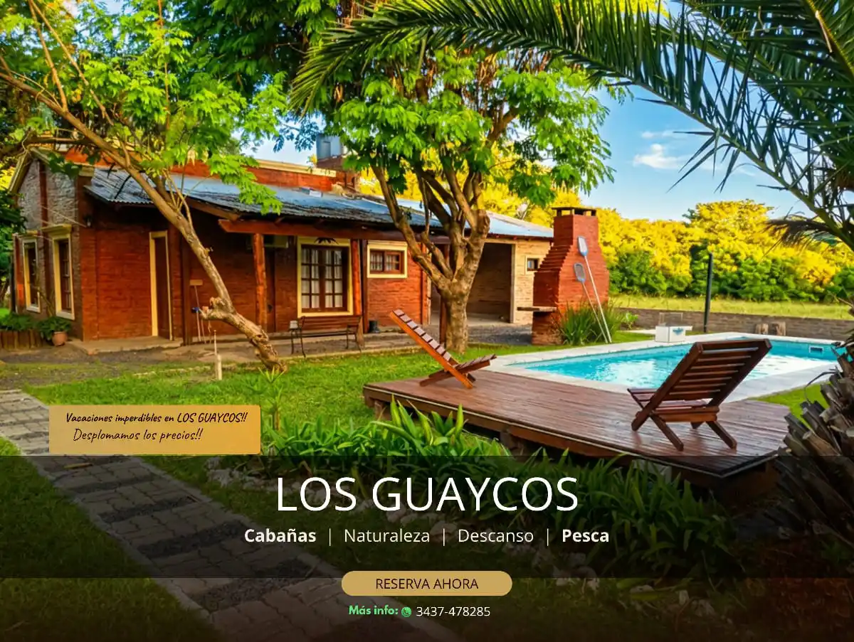 Tarifas de Caba�as Los Guaycos