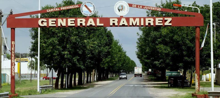 Rutas y Accesos en General Ramírez, Entre Ríos