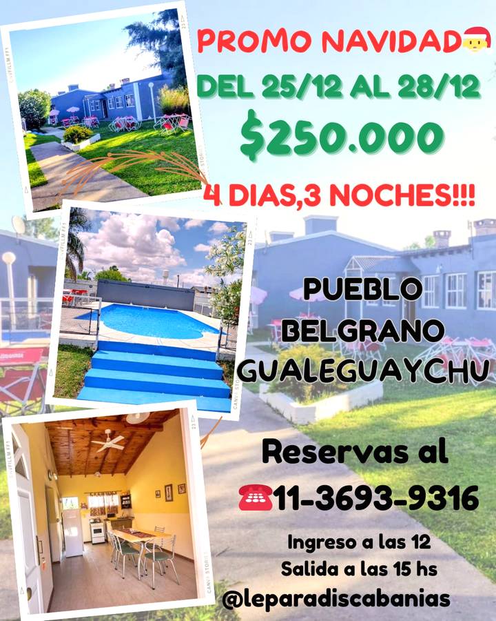 Tarifas de Caba�as Le Paradis