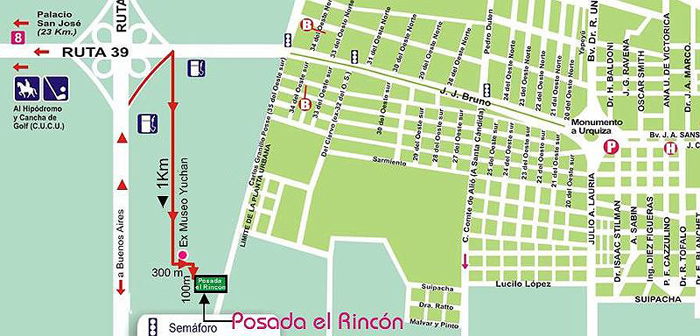 Mapa de Posada El Rincn