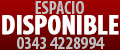 Espacio Disponible